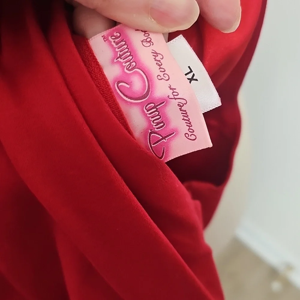 Pinup Girl Clothing Harley red tank Top XL PUG - Picture 8 of 9